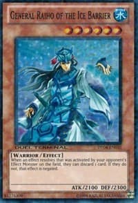 General Raiho of the Ice Barrier - Duel Terminal 4 - YuGiOh card