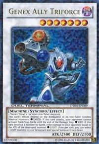 Genex Ally Triforce - Duel Terminal 4 - YuGiOh card