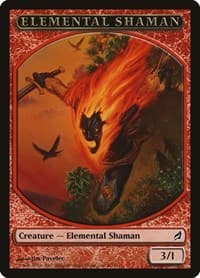 Elemental Shaman Token - Lorwyn - Magic: The Gathering card