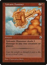 Volcanic Hammer - Portal - Magic: The Gathering card