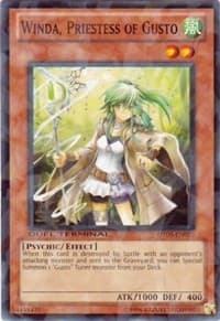 Winda, Priestess of Gusto - Duel Terminal 5 - YuGiOh card