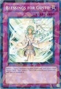 Blessings for Gusto - Duel Terminal 5 - YuGiOh card