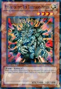 Manju of the Ten Thousand Hands - Duel Terminal 6 - YuGiOh card