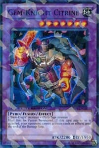 Gem-Knight Citrine - Duel Terminal 6 - YuGiOh card