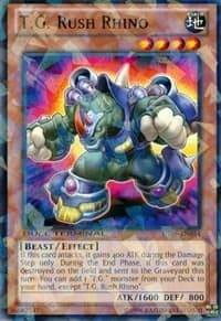 T.G. Rush Rhino - Duel Terminal 6 - YuGiOh card
