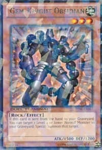 Gem-Knight Obsidian - Duel Terminal 6 - YuGiOh card