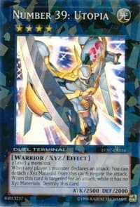 Number 39: Utopia - Duel Terminal 7 - YuGiOh card