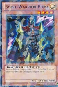 Beast-Warrior Puma - Duel Terminal 7 - YuGiOh card