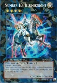 Number 10: Illumiknight - Duel Terminal 7 - YuGiOh card