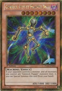 Gimmick Puppet Magnet Doll - Premium Gold - YuGiOh card
