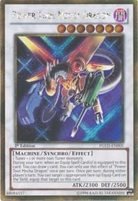 Power Tool Mecha Dragon - Premium Gold - YuGiOh card