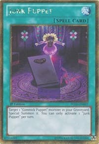 Junk Puppet - Premium Gold - YuGiOh card