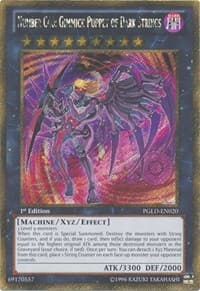 Number C40: Gimmick Puppet of Dark Strings - Premium Gold - YuGiOh card
