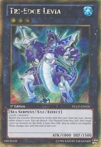 Tri-Edge Levia - Premium Gold - YuGiOh card