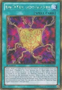 Rank-Up-Magic Argent Chaos Force - Premium Gold - YuGiOh card