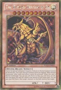 The Winged Dragon of Ra - Premium Gold - YuGiOh card