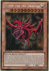 Slifer the Sky Dragon - Premium Gold - YuGiOh card
