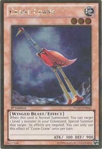 Crane Crane - Premium Gold - YuGiOh card