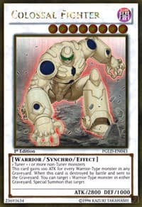 Colossal Fighter - Premium Gold - YuGiOh card
