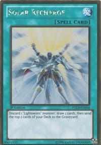 Solar Recharge - Premium Gold - YuGiOh card