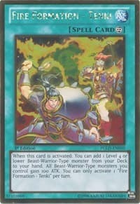 Fire Formation - Tenki - Premium Gold - YuGiOh card