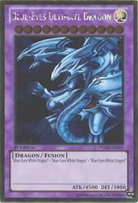 Blue-Eyes Ultimate Dragon - Premium Gold - YuGiOh card