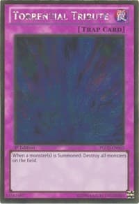 Torrential Tribute - Premium Gold - YuGiOh card