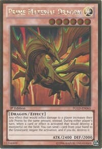Prime Material Dragon - Premium Gold - YuGiOh card
