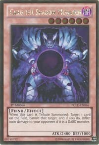 Caius the Shadow Monarch - Premium Gold - YuGiOh card