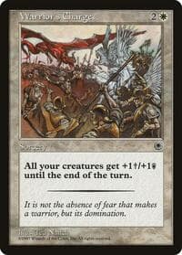 Warrior's Charge (Flavor Text) - Portal - Magic: The Gathering card