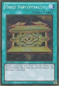 Gold Sarcophagus - Premium Gold - YuGiOh card