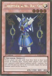 Thunder King Rai-Oh - Premium Gold - YuGiOh card