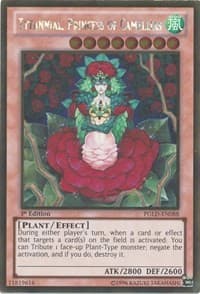Tytannial, Princess of Camellias - Premium Gold - YuGiOh card