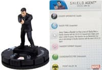S.H.I.E.L.D. Agent - Captain America - The Winter Soldier - Heroclix card