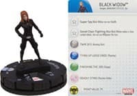 Black Widow - Captain America - The Winter Soldier - Heroclix card