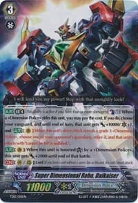 Super Dimensional Robo, Daikaiser - Trial Deck 12: Dimensional Brave Kaiser - Cardfight Vanguard card