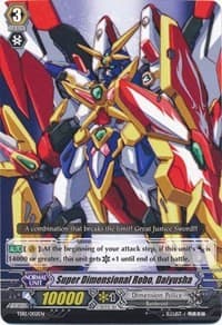 Super Dimensional Robo, Daiyusha - Trial Deck 12: Dimensional Brave Kaiser - Cardfight Vanguard card