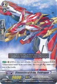 Dimensional Robo, Daidragon - Trial Deck 12: Dimensional Brave Kaiser - Cardfight Vanguard card