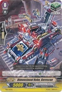Dimensional Robo, Gorescue - Trial Deck 12: Dimensional Brave Kaiser - Cardfight Vanguard card
