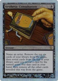 Aesthetic Consultation (Alternate Foil) - Unhinged - Magic: The Gathering card