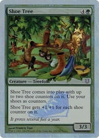 Shoe Tree (Alternate Foil) - Unhinged - Magic: The Gathering card