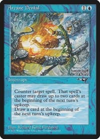 Arcane Denial (Axe) - Alliances - Magic: The Gathering card