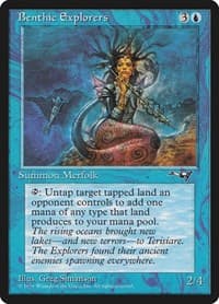 Benthic Explorers (On the Rocks) - Alliances - Magic: The Gathering card