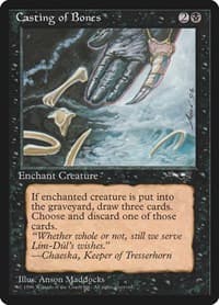Casting of Bones - Alliances - Magic: The Gathering card