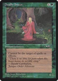 Deadly Insect (Red Robe) - Alliances - Magic: The Gathering card