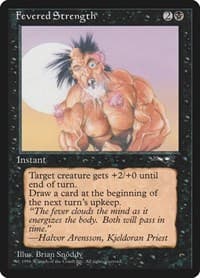 Fevered Strength (Foaming at Mouth) - Alliances - Magic: The Gathering card