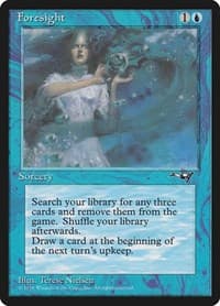 Foresight (White Dress) - Alliances - Magic: The Gathering card