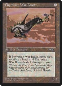 Phyrexian War Beast (Facing Right) - Alliances - Magic: The Gathering card