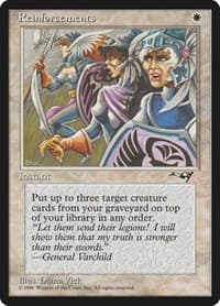 Reinforcements (Line-up) - Alliances - Magic: The Gathering card