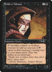 Soldevi Adnate (Woman) - Alliances - Magic: The Gathering card
